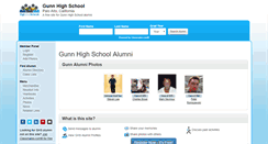 Desktop Screenshot of gunnhighschool.org