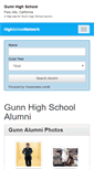 Mobile Screenshot of gunnhighschool.org